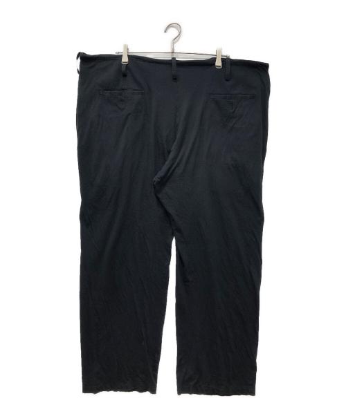 Yohji Yamamoto pour homme（ヨウジヤマモト プールオム）Yohji Yamamoto pour homme (ヨウジヤマモト プールオム) コットンイージーパンツ ブラック サイズ:3の古着・服飾アイテム