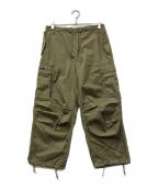 WTAPSダブルタップス）の古着「MILT0001 TROUSERS  カーゴパンツ」｜オリーブ