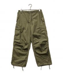 WTAPS（ダブルタップス）の古着「MILT0001 TROUSERS  カーゴパンツ」｜オリーブ