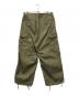 WTAPS (ダブルタップス) MILT0001 TROUSERS  カーゴパンツ オリーブ サイズ:02：22000円