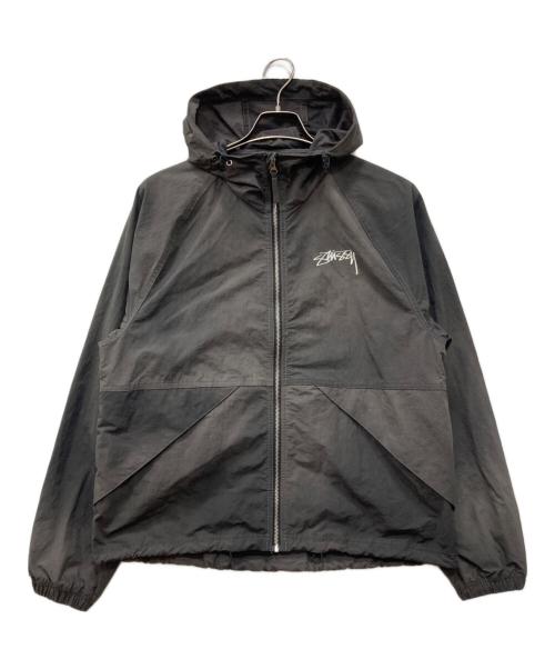 stussy（ステューシー）stussy (ステューシー) BEACH SHELL WAVE DYE グレー サイズ:Sの古着・服飾アイテム