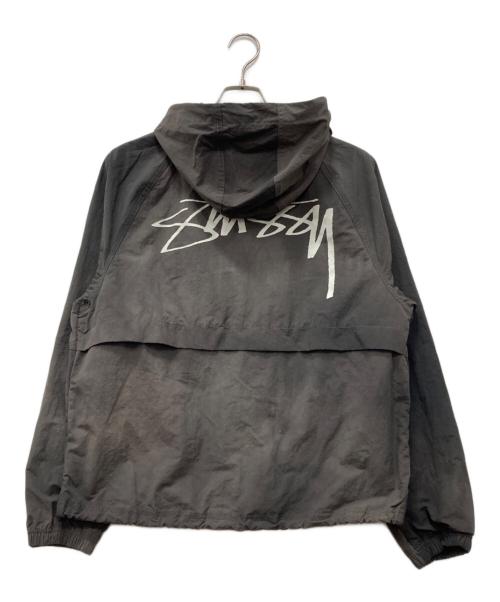 stussy（ステューシー）stussy (ステューシー) BEACH SHELL WAVE DYE グレー サイズ:Sの古着・服飾アイテム
