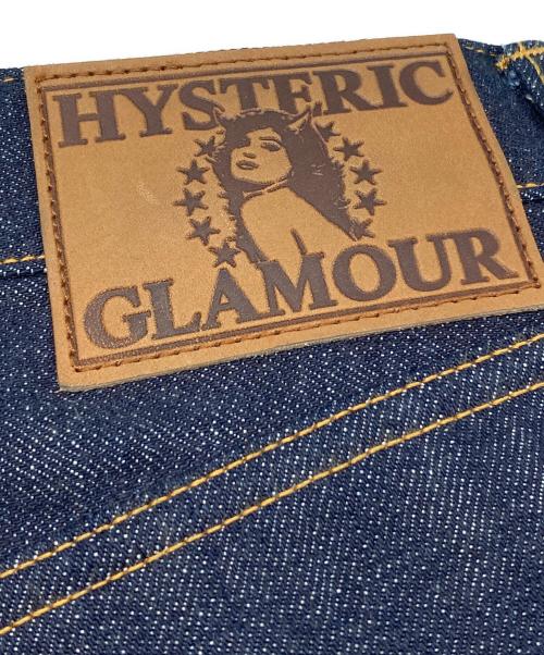 Hysteric Glamour（ヒステリックグラマー）Hysteric Glamour (ヒステリックグラマー) リジッドバギーストレートデニムパンツ インディゴ サイズ:28の古着・服飾アイテム