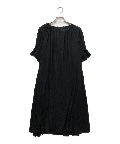 Vivienne Westwood RED LABEL（ヴィヴィアンウエストウッドレッドレーベル）Vivienne Westwood RED LABEL (ヴィヴィアンウエストウッドレッドレーベル) ギャザーワンピース ブラック サイズ:2の古着・服飾アイテム