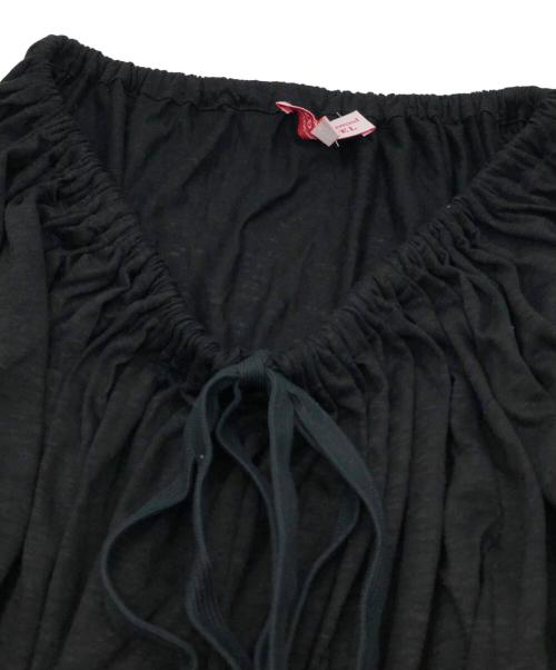 Vivienne Westwood RED LABEL（ヴィヴィアンウエストウッドレッドレーベル）Vivienne Westwood RED LABEL (ヴィヴィアンウエストウッドレッドレーベル) ギャザーワンピース ブラック サイズ:2の古着・服飾アイテム