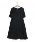 Vivienne Westwood RED LABEL（ヴィヴィアンウエストウッドレッドレーベル）の古着「ギャザーワンピース」｜ブラック