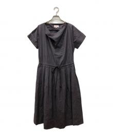 Vivienne Westwood RED LABEL（ヴィヴィアンウエストウッドレッドレーベル）の古着「オーブ刺繍ワンピース」｜パープル