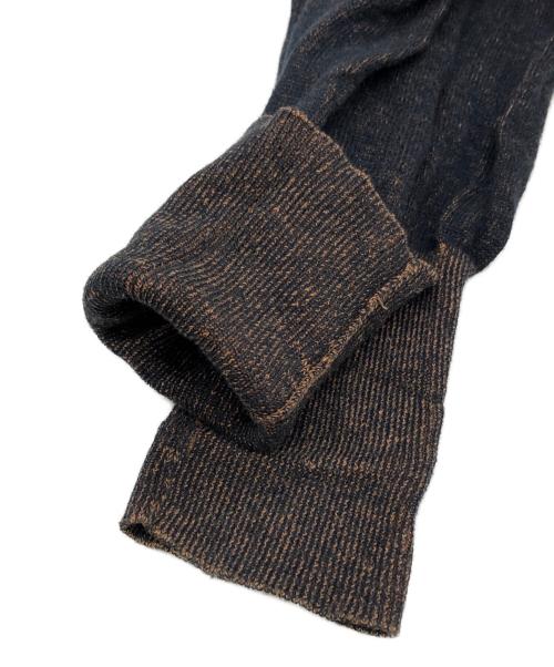 Vivienne Westwood RED LABEL（ヴィヴィアンウエストウッドレッドレーベル）Vivienne Westwood RED LABEL (ヴィヴィアンウエストウッドレッドレーベル) アシンメトリーニットカーディガン ブラウン サイズ:00の古着・服飾アイテム