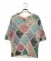 Vivienne Westwood RED LABEL（ヴィヴィアンウエストウッドレッドレーベル）の古着「オーブ刺繍半袖ニット」｜マルチカラー