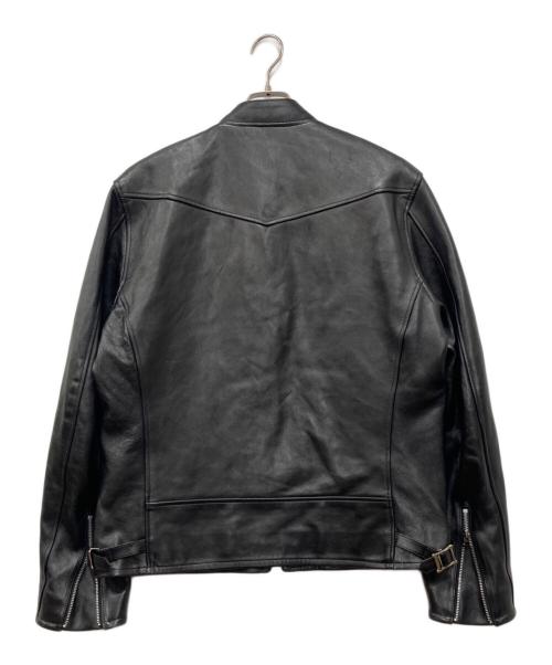 Schott（ショット）Schott (ショット) SHEEP LEATHER 70’S シングルライダースジャケット ブラック サイズ:2XLの古着・服飾アイテム