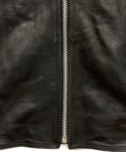 Schott（ショット）Schott (ショット) SHEEP LEATHER 70’S シングルライダースジャケット ブラック サイズ:2XLの古着・服飾アイテム