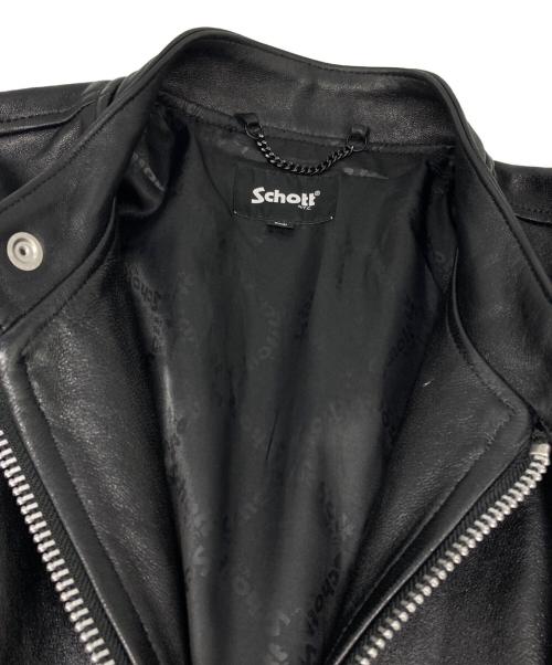 Schott（ショット）Schott (ショット) SHEEP LEATHER 70’S シングルライダースジャケット ブラック サイズ:2XLの古着・服飾アイテム