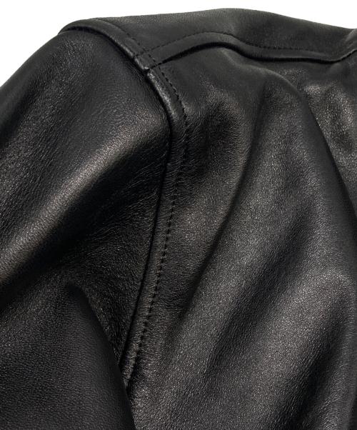 Schott（ショット）Schott (ショット) SHEEP LEATHER 70’S シングルライダースジャケット ブラック サイズ:2XLの古着・服飾アイテム