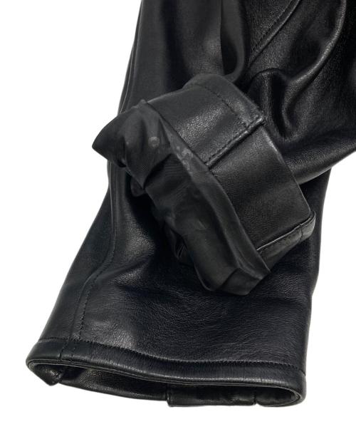 Schott（ショット）Schott (ショット) SHEEP LEATHER 70’S シングルライダースジャケット ブラック サイズ:2XLの古着・服飾アイテム