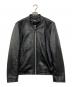 Schott（ショット）の古着「SHEEP LEATHER 70’S シングルライダースジャケット」｜ブラック