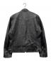 Schott (ショット) SHEEP LEATHER 70’S シングルライダースジャケット ブラック サイズ:2XL：50000円