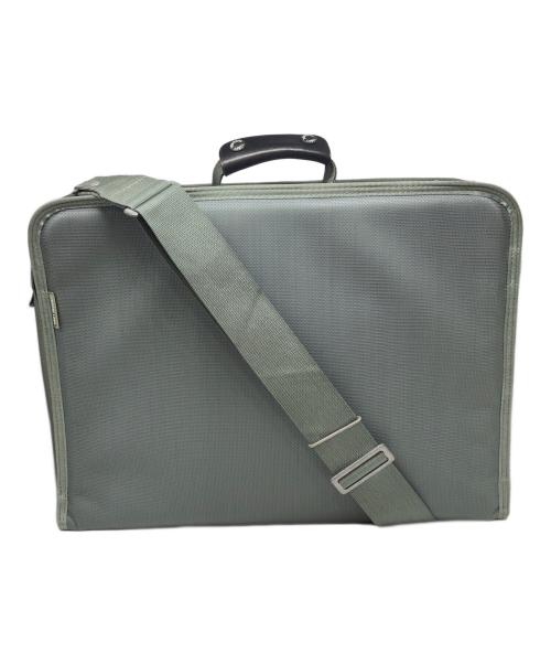 LUGGAGE LABEL（ラゲッジ レーベル）LUGGAGE LABEL (ラゲッジ レーベル) ソフトアタッシュケース グリーン サイズ:下記参照の古着・服飾アイテム