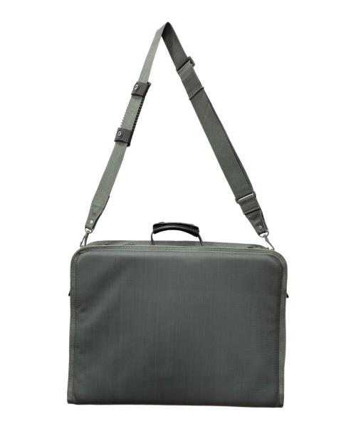 LUGGAGE LABEL（ラゲッジ レーベル）LUGGAGE LABEL (ラゲッジ レーベル) ソフトアタッシュケース グリーン サイズ:下記参照の古着・服飾アイテム