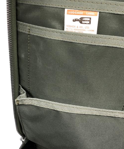 LUGGAGE LABEL（ラゲッジ レーベル）LUGGAGE LABEL (ラゲッジ レーベル) ソフトアタッシュケース グリーン サイズ:下記参照の古着・服飾アイテム