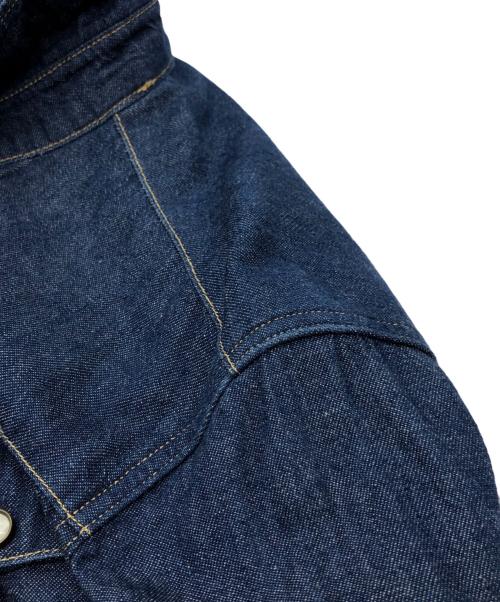 LEVI'S（リーバイス）LEVI'S (リーバイス) FACETASM (ファセッタズム) サイドラインデニムウエスタンシャツ インディゴ サイズ:Lの古着・服飾アイテム