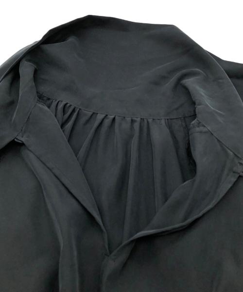 CASA FLINE（カーサフライン）CASA FLINE (カーサフライン) ボウタイロングワンピース グレー サイズ:Fの古着・服飾アイテム