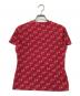CELINE (セリーヌ) トリオンフ総柄Tシャツ レッド サイズ:L：12000円