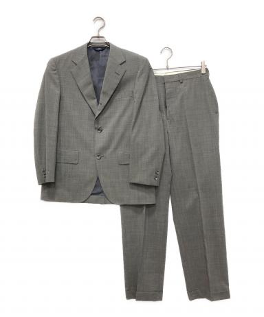 現行タグ ブルックスブラザーズ スーツ セットアップ 0サイズ グレー 高級生地 中古・古着通販】BROOKS BROTHERS 346 (ブルックスブラザーズ 346