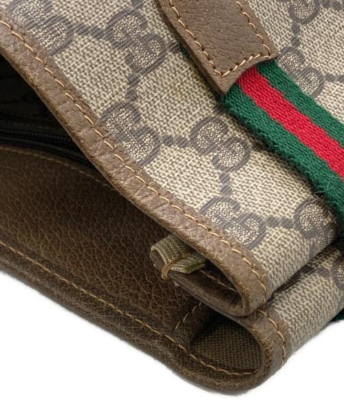 GUCCI（グッチ）GUCCI (グッチ) シェリーライン・トートバッグ ブラウン サイズ:下記参照の古着・服飾アイテム