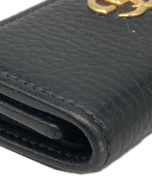 GUCCI（グッチ）GUCCI (グッチ) GGマーモントキーケース ブラック サイズ:下記参照の古着・服飾アイテム