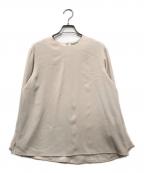 theory luxeセオリーリュクス）の古着「Cleven Kadie Blouse」｜ベージュ