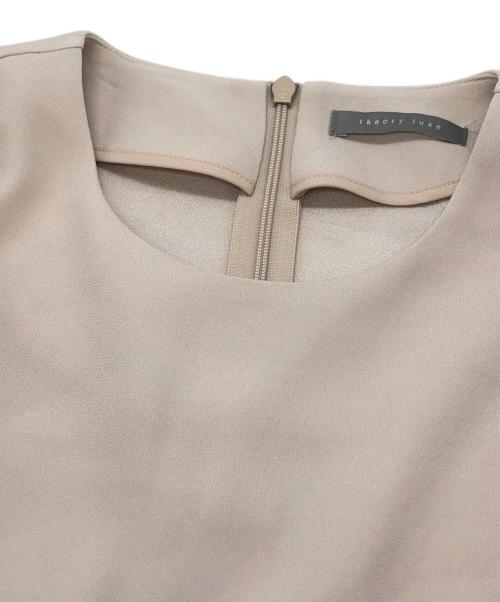 theory luxe（セオリーリュクス）theory luxe (セオリーリュクス) Cleven Kadie Blouse ベージュ サイズ:S32の古着・服飾アイテム