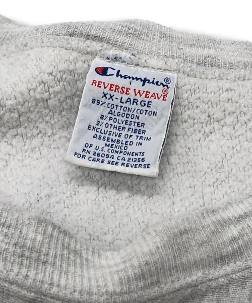 Champion（チャンピオン）Champion (チャンピオン) リバースウィーブスウェット グレー サイズ:XXLの古着・服飾アイテム