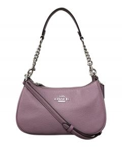 中古・古着通販】COACH (コーチ) テリ ショルダー バッグ パープル 