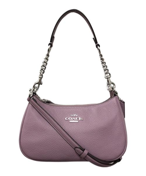 COACH（コーチ）COACH (コーチ) テリ ショルダー バッグ パープル サイズ:下記参照の古着・服飾アイテム