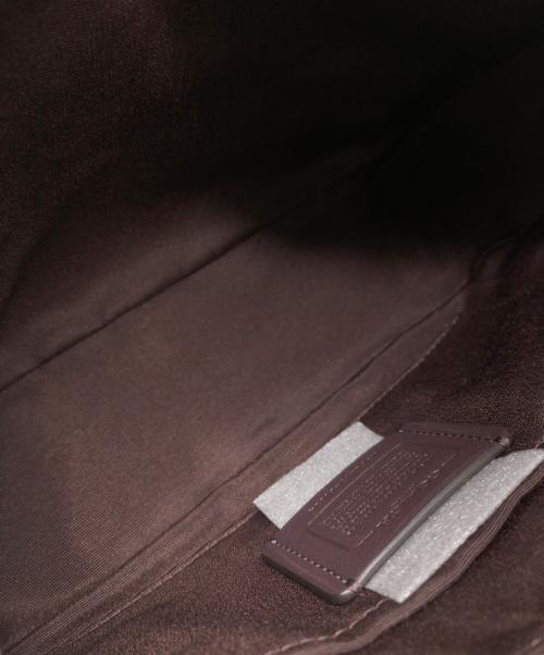 COACH（コーチ）COACH (コーチ) テリ ショルダー バッグ パープル サイズ:下記参照の古着・服飾アイテム