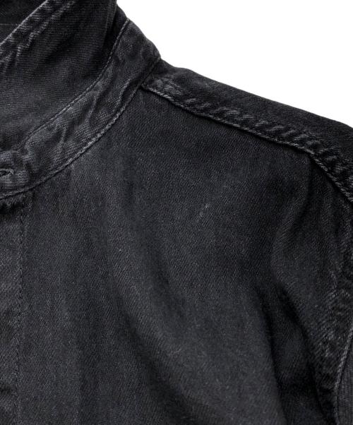 haikure（ハイクル）HAIKURE (ハイクル) デニムワンピース  TAMU MID BLACK ブラック サイズ:Sの古着・服飾アイテム