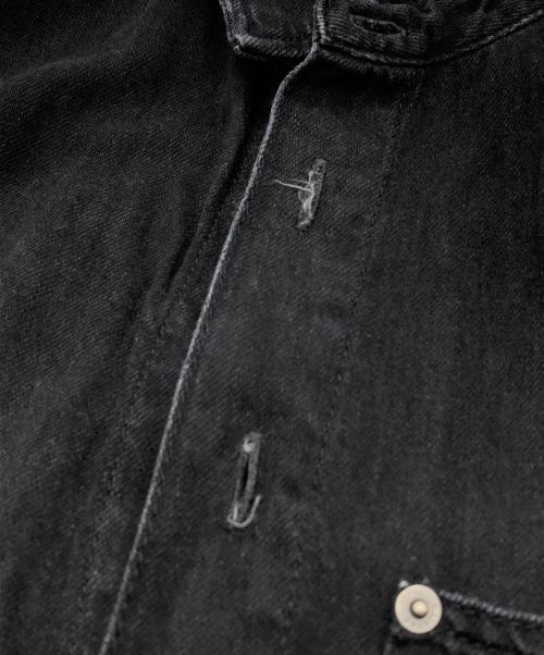 haikure（ハイクル）HAIKURE (ハイクル) デニムワンピース  TAMU MID BLACK ブラック サイズ:Sの古着・服飾アイテム
