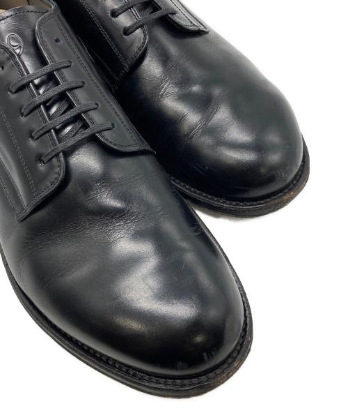 N.HOOLYWOOD（エヌ ハリウッド）N.HOOLYWOOD (エヌ ハリウッド) レザーサービスシューズ ブラック サイズ:9の古着・服飾アイテム