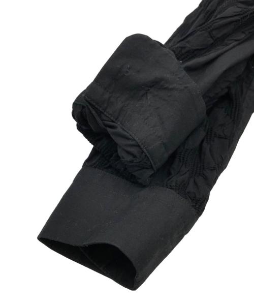 ISSEY MIYAKE MEN（イッセイミヤケメン）ISSEY MIYAKE MEN (イッセイミヤケメン) ダイヤジャガードワッフルシャツ ブラック サイズ:2の古着・服飾アイテム