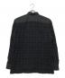ISSEY MIYAKE MEN (イッセイミヤケメン) ダイヤジャガードワッフルシャツ ブラック サイズ:2：25000円