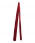HERMES (エルメス) ニットタイ レッド サイズ:下記参照：10000円