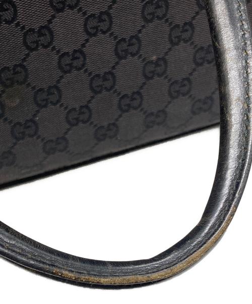 GUCCI（グッチ）GUCCI (グッチ) GGキャンバスビジネスバッグ ブラック サイズ:下記参照の古着・服飾アイテム
