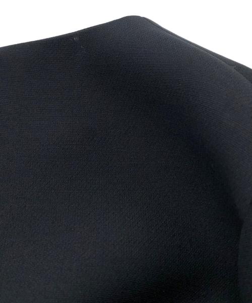 Christian Dior（クリスチャン ディオール）Christian Dior (クリスチャン ディオール) フリルスリーブショートワンピース ブラック サイズ:38の古着・服飾アイテム