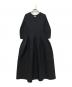 CFCL（シーエフシーエル）の古着「POTTERY LONG PUFF SLEEVE DRESS」｜ブラック