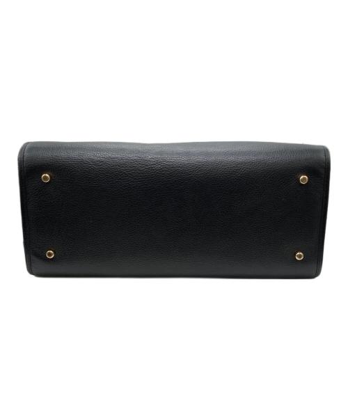 COACH（コーチ）COACH (コーチ) シグネチャージャガード デンプシートート ベージュ×ブラック サイズ:下記参照の古着・服飾アイテム
