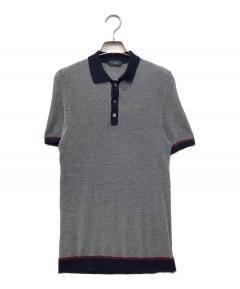 中古・古着通販】RAF SIMONS (ラフシモンズ) Rワッペンボーダーウール