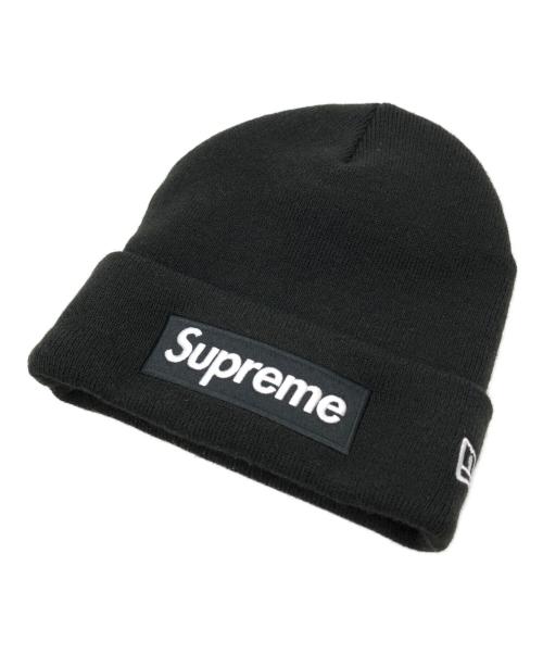 SUPREME（シュプリーム）Supreme (シュプリーム) New Era (ニューエラ) Box Logo Beanie ブラック サイズ:下記参照の古着・服飾アイテム