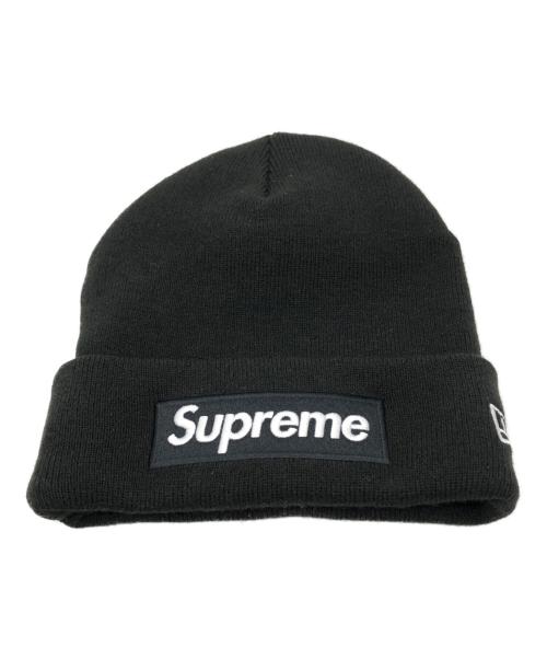 SUPREME（シュプリーム）Supreme (シュプリーム) New Era (ニューエラ) Box Logo Beanie ブラック サイズ:下記参照の古着・服飾アイテム