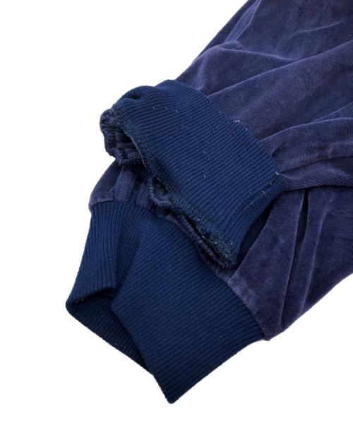 adidas（アディダス）adidas (アディダス) ベロアトラックジャケット ネイビー サイズ:SIZE XXLの古着・服飾アイテム