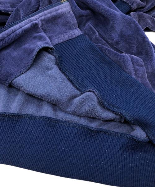 adidas（アディダス）adidas (アディダス) ベロアトラックジャケット ネイビー サイズ:SIZE XXLの古着・服飾アイテム